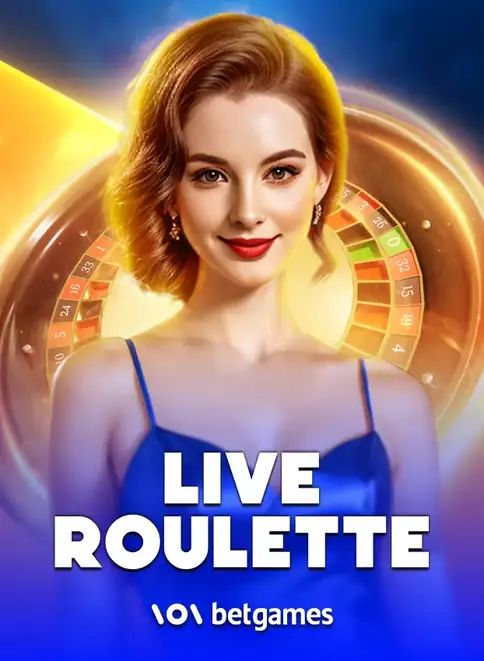 ปกโต๊ะ Live Roulette ค่าย BetGames.tv