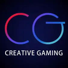 โลโก้ Creative Gaming อักษร CG