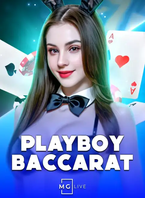 ปกโต๊ะ Playboy Baccarat ค่าย MG Live