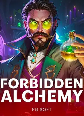 ปกเกมสล็อต Forbidden Alchemy