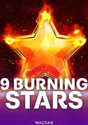 ปกเกมสล็อต 9 Burning Stars™